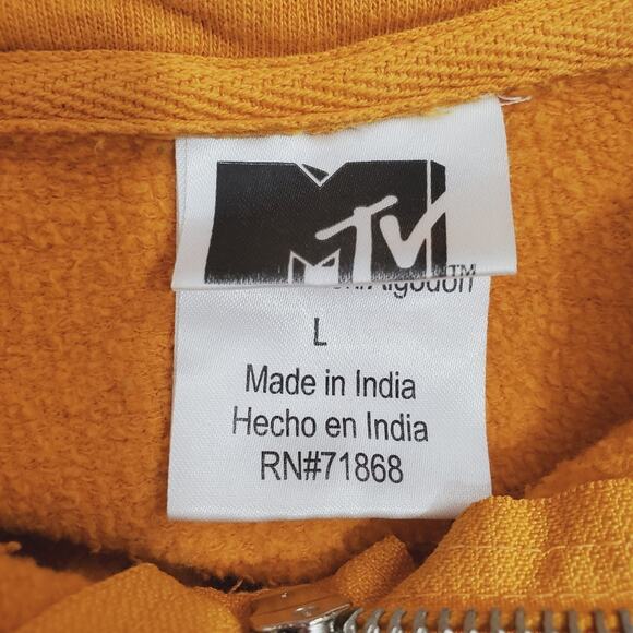 MTV | Pullover Graphic Sleeve Stripe Retro Sweatshirt - Picture 7 of 8